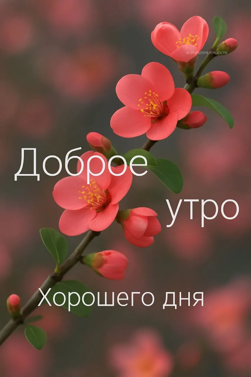 Открытка «Утренняя гармония»