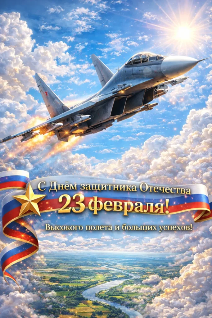 Открытка «Стальные крылья»
