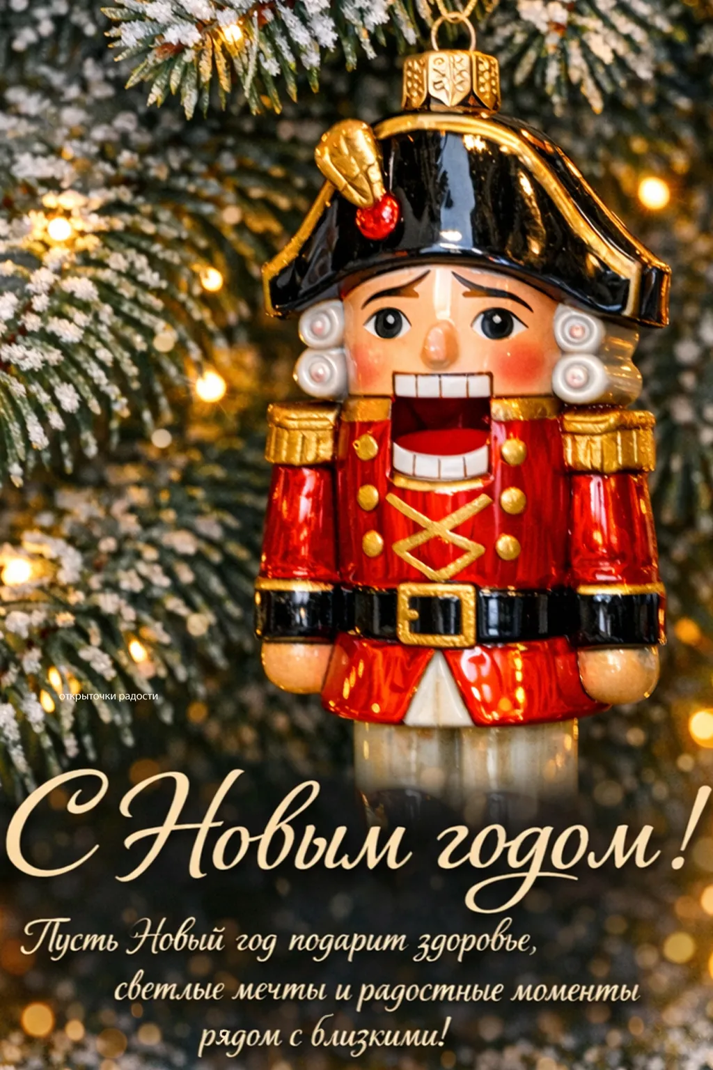 Открытка «Щелкунчик»