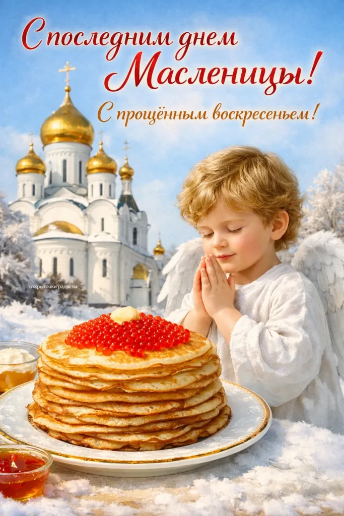 Открытка «Светлая Масленица»