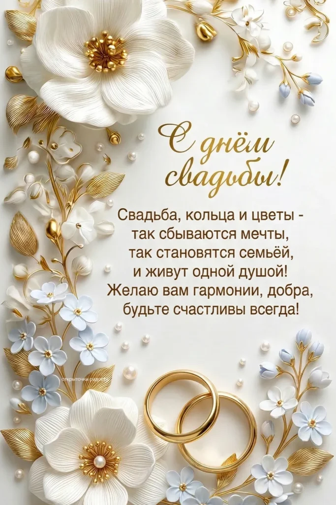 Открытка «Фарфоровые цветы»
