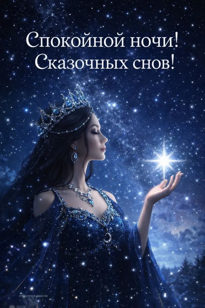 Открытка «Царица ночи»
