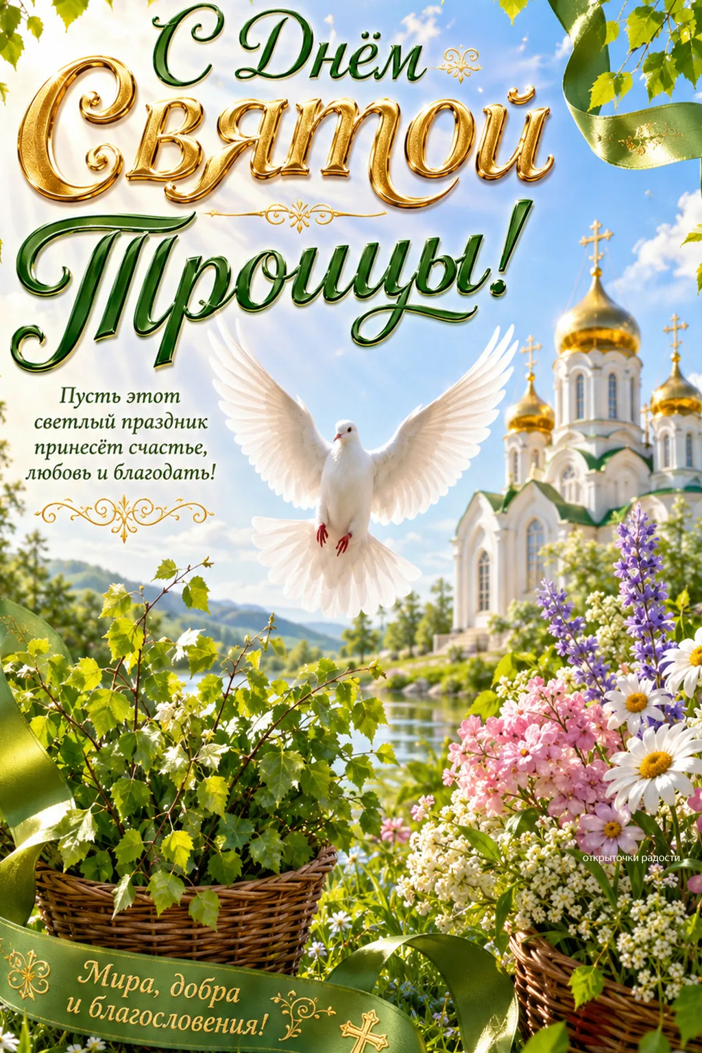 Открытка «Святая Троица»