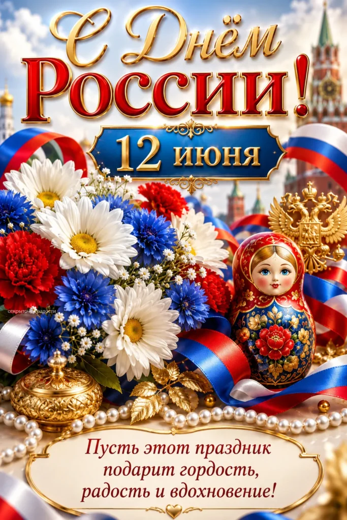 Открытка «С Днём России!»