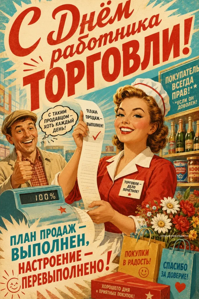 Открытка «Открытки Удачной торговли»