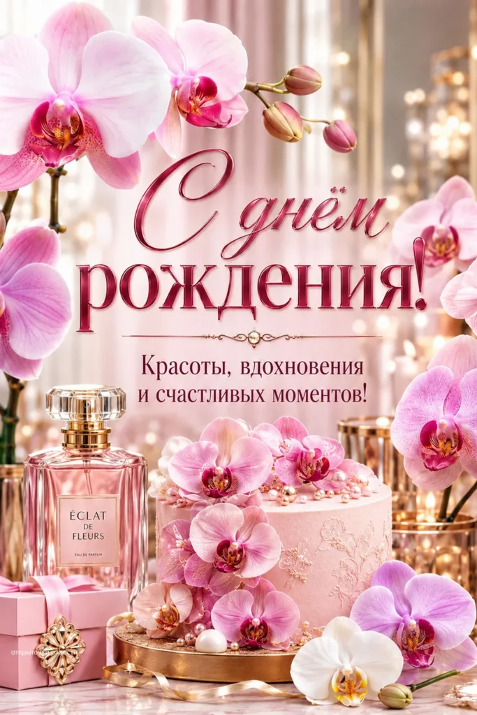 Открытка «Красоты и вдохновения»